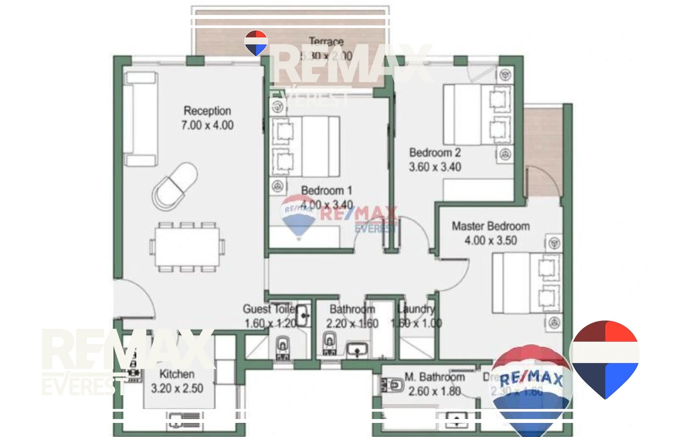 Apartment for Sale in Rivers 155 sqm
