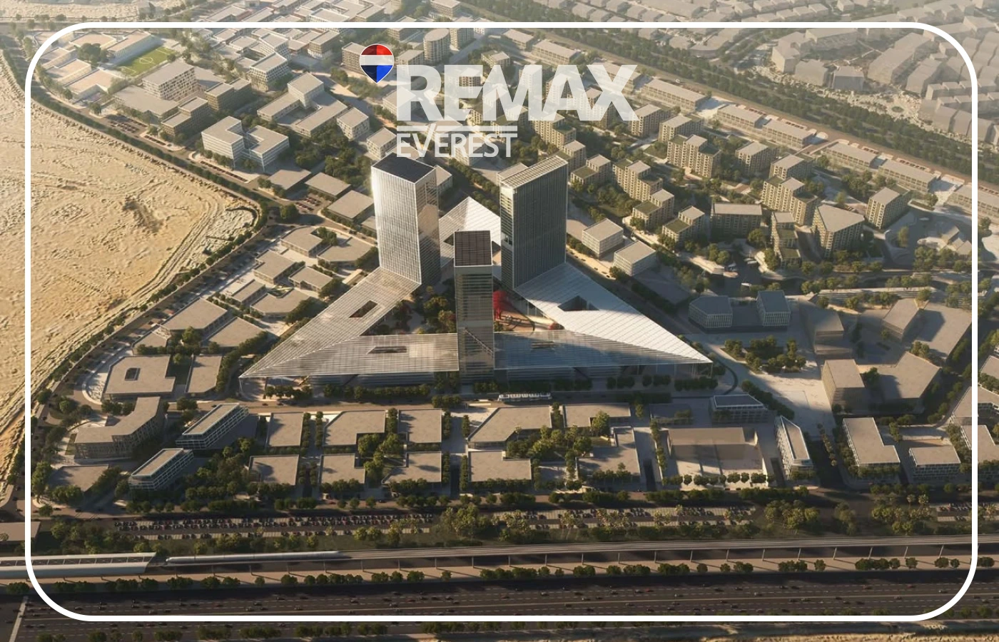 Administrative Office for Rent in Arkan Palm 205 - Sheikh Zayed - 71 SQM - Prime Business Location