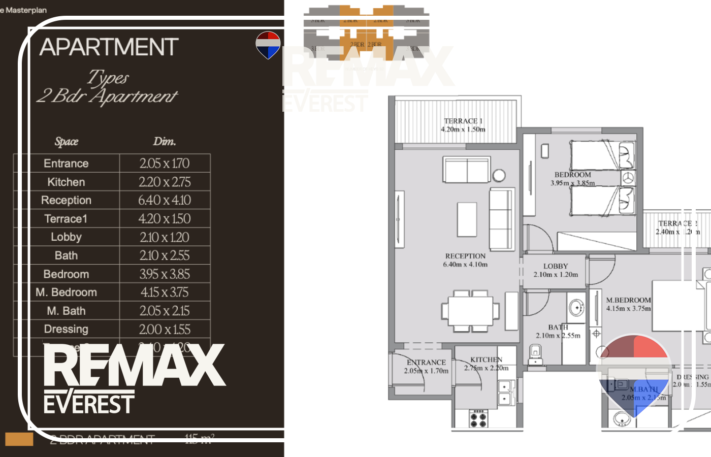 Apartment for Sale in Lugar 115 sqm