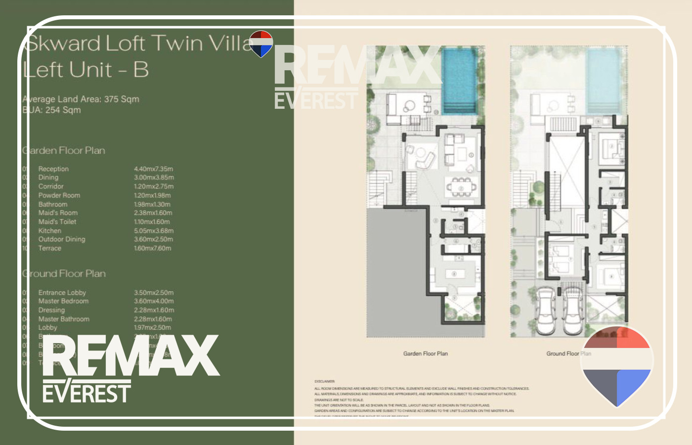 Twinhouse for Sale in Swan Lake 254 sqm