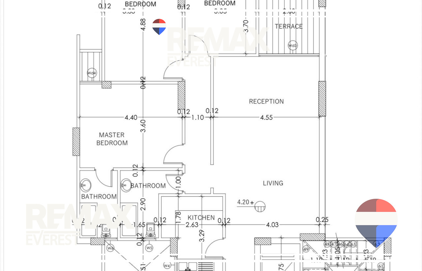 Apartment for Sale in Promenade residence 145 sqm