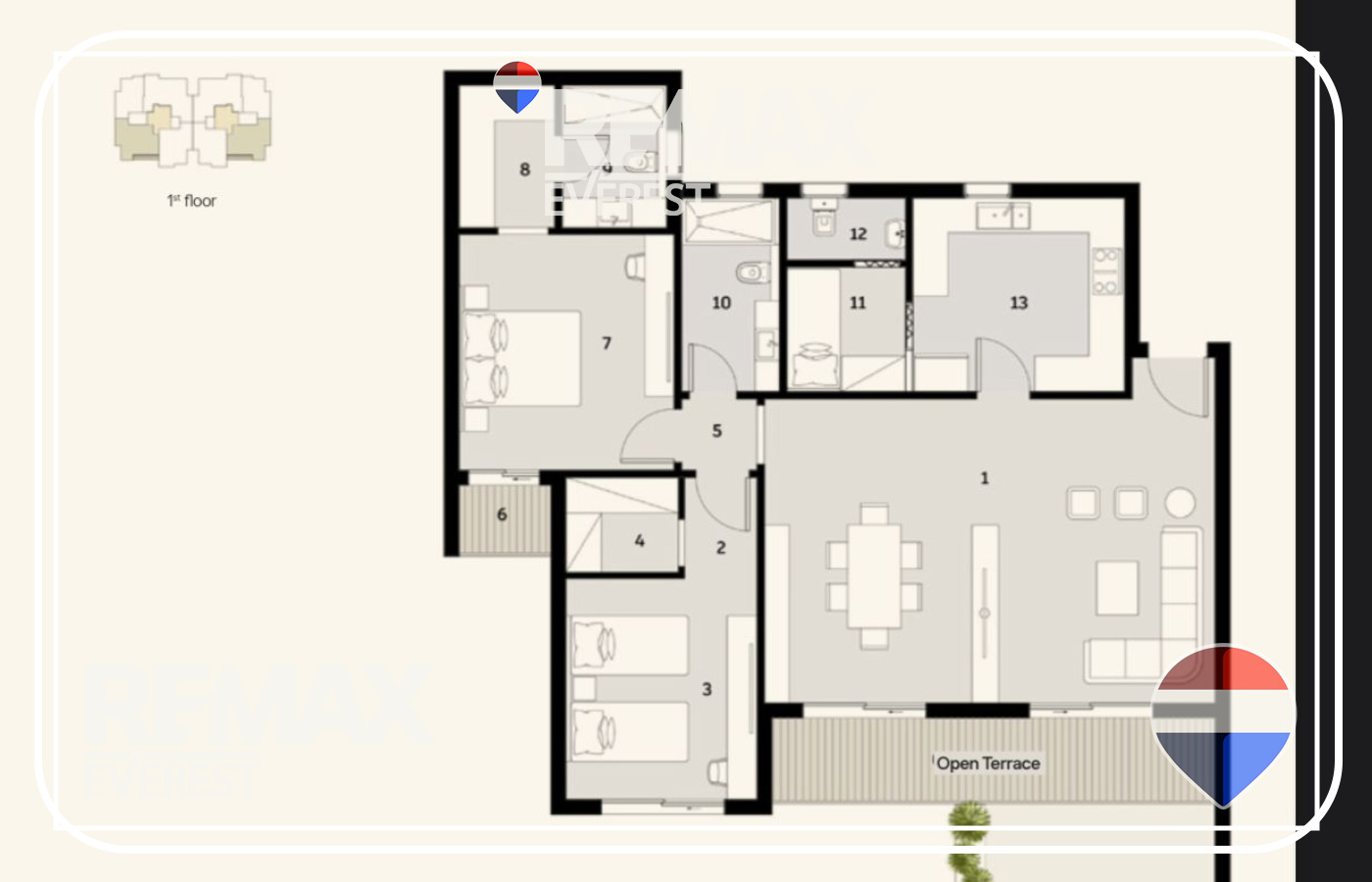 Apartment for Sale in Ivoire 147 sqm