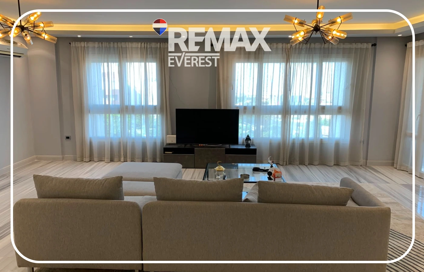 Furnished apartment-open view in Zayed Regency